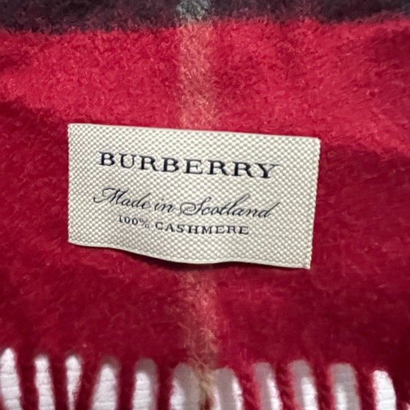 Burberry Cashmere Scarf - Picture 3 of 3